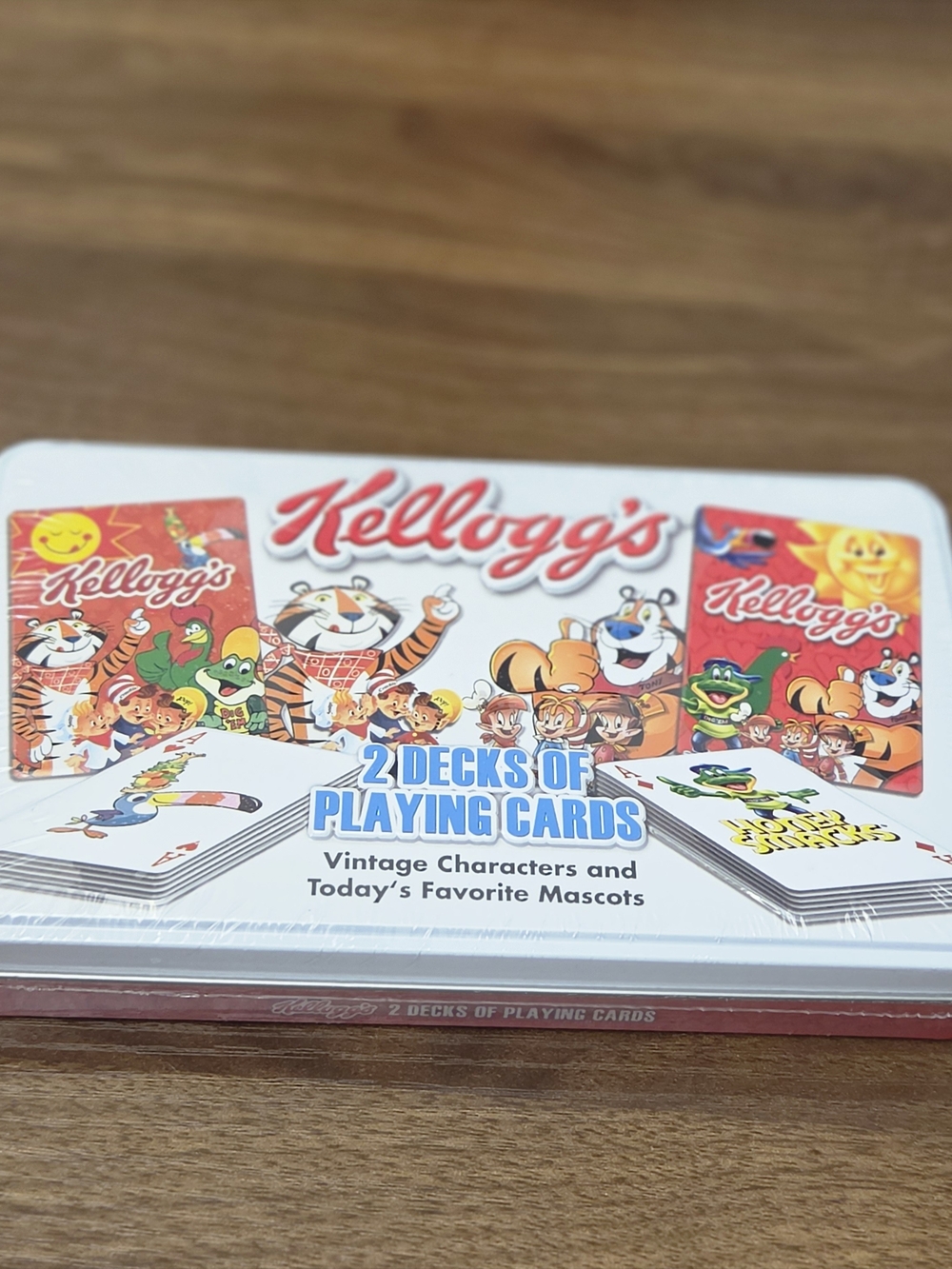 Factory sealed Kellogg’s playing card set from 2013 by USAopoly.